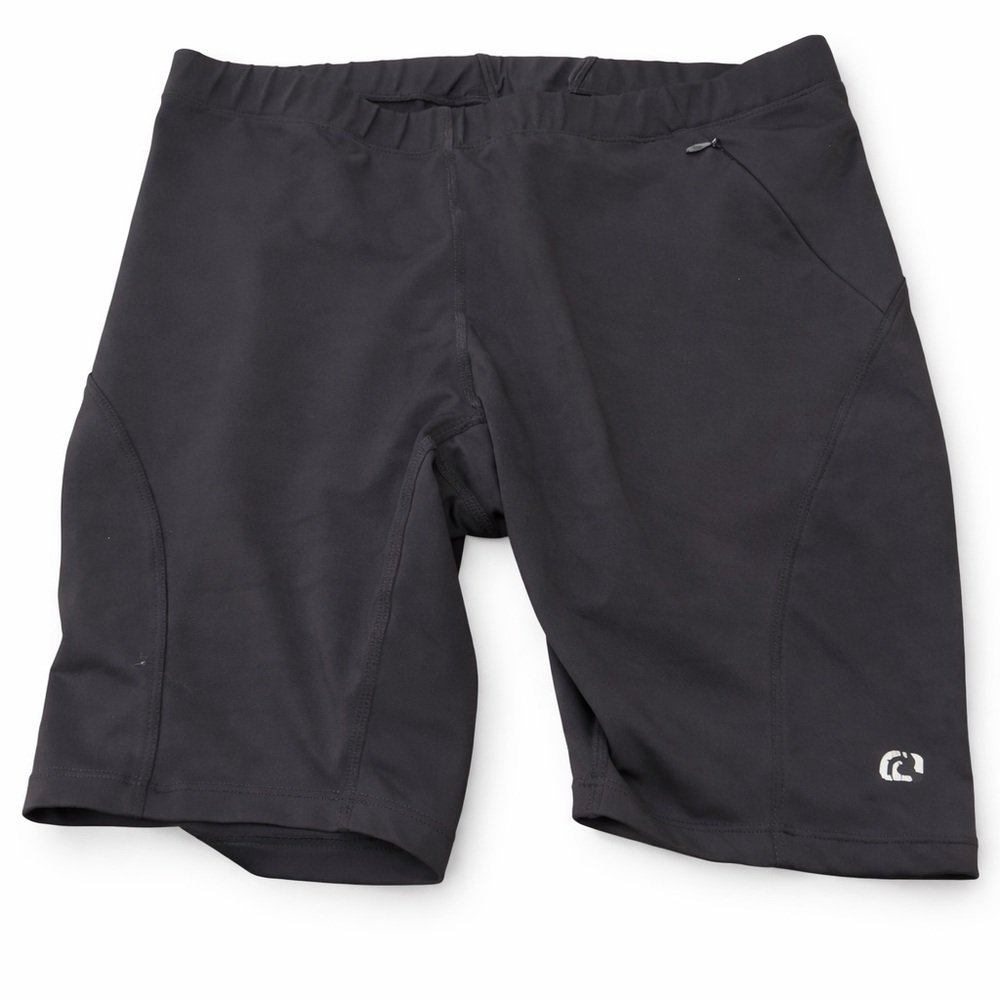 Road Runner Sports Velocity Black Compression Running Shorts Athletic Bike Gym